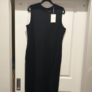 Everlane Elegant Black Midi Dress
